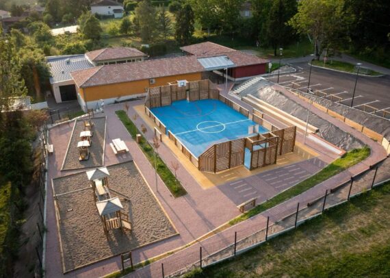 Ensemble multisports et aire de jeux- Castlenau-sur-Gupie