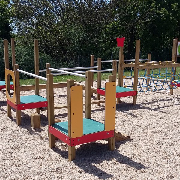 Large gamme d'agrès de loisirs faisant appel Filet à grimper à l'équilibre, la motricité et la concentration